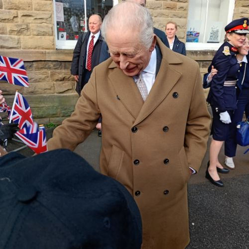 King Charles Visit to Clitheroe